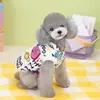 Ropa de Invierno para Mascotas, Chaleco Cálido para Perros y Gatos, Estilo sin Mangas con Accesorio para Correa, Adecuado para Bichón y British Shorthair, 23 Chalecos Coloridos de Algodón