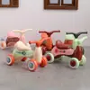 Mini Scooter Fofo de Simulação Carro de Equilíbrio Casa de Brinquedo Infantil Cena Miniatura Enfeites Brinquedos Decorativos