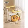 Contenedor de almacenamiento para muñecas, tubo mágico de almacenamiento para juguetes de peluche, caja organizadora transparente, bolsa/caja de almacenamiento para muñecas de gran capacidad