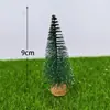Mini árbol verde, cerezo, modelo, microadornos paisajísticos, rocalla, bonsái, paisajismo, mesa de arena, material de bricolaje