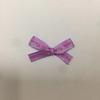 Lazo de Letra Accesorios DIY Lazo de Tela Hecho a Mano Accesorios para Bodas y Festividades Letra de Dos Puntas Anudado a Mano