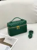 Bolsa de Mão com Fivela Dourada Transfronteiriça, Bolsa Artesanal em Couro Genuíno, Bolsa Estilo Lunch Box Tecida Retrô, Bolsa de Mão, Bolsa Transversal, Estilo Versátil