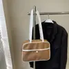 Bolso Tote Grande de Moda y Alta Gama para Mujer 2025 Nuevo Maletín de Nicho Versátil Retro para Viajes Escolares