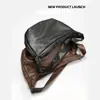 Bolso Cruzado Modelo Nuevo 2026, Bolso Unisex de Gran Capacidad para Motociclistas, Bolso de Hombro Moderno, Bolso Hobo Vintage Tipo Dumpling