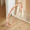 Nuevo Pulsera de Resina, Bambú y Acero Inoxidable Transfronteriza para Mujer, Pulsera Sencilla de Acero de Titanio, Joyería para Mujer al por Mayor