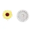 Molde de Silicona Flor Margarita Ins Corona Paleta de Chocolate Molde de Chocolate DIY Palito de Queso Herramienta para Hornear