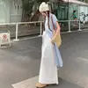 Talla grande Estilo Japonés Dulce Conjunto Apilado Mujer Verano 2024 Nuevo Vestido Camisa Rayado Pantalones de Pierna Ancha y Falda Conjunto de Dos Piezas