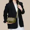 Nova Bolsa Transversal 2025 Estilo Coreano Moda Tendência Bolsa Quadrada Pequena de Alta Qualidade para Mulheres Bolsa de Ombro Único Transversal Primavera e Verão Textura