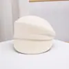 Sombrero de Lana con Pliegues y Visera de Pato para Jóvenes, Sombrero de Fieltro, Gorra de Boina, Sombrero de Caballero, Boina Femenina para Otoño e Invierno