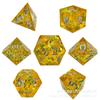 Dados de resina DND, jogo de RPG Dragon and Dungeon, dados de mesa, grupo de corrida COC, poliedro D6DICE