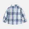 Ropa Nueva de Primavera para Niños 2024 Estilo Coreano Camisas de Manga Larga para Niños Camisas a Cuadros Estilo Infantil Tops para Bebé Venta al por Mayor