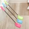 Cepillo de inodoro de plástico para el hogar, cabezal cuadrado, sin esquinas muertas, cepillo de limpieza de pared, venta al por mayor de fábrica