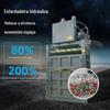 Empacotador hidráulico de papel Compressor vertical de resíduos de papel automático embalagem saco tecido caixa barril vendas diretas da fábrica