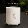 Taza de Té Jade Grasa de Oveja Taza Maestra hogar oficina Taza de Té Kung Fu taza de té de cerámica taza de té de gran capacidad taza personal