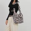 Otoño e Invierno Nuevo Bolso de Piel con Estampado de Leopardo para Mujer Estilo Coreano de Moda Bolso Hombro tipo Bollo Bolso Cruzado con Estampado de Cebra Bolso de Peluche