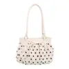 Bolso de mano fresco y delicado de lunares con un lazo, nuevo diseño de moda nicho para mujer 2026, bolso de hombro para ir al trabajo, bolso de axila