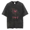 Camiseta Manga Corta Cuello Redondo Lavable Anime Motosierra Y2Kt Ropahombre Ropa de Hombre Estilo Nuevo Camiseta Camiseta de Hombre