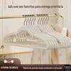 Cabide de plástico varal doméstico boca de peixe antiderrapante anti-canto do ombro suporte para roupas uso duplo seco e úmido armazenamento sem costura pendurar roupas atacado