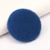 Atacado de Fábrica Botões Decorativos Coloridos de Tecido Pelúcia Botões para Casaco de Caxemira Suéter Jaqueta Vento Bolsa Botões de Tecido Prova de Amostra Personalização
