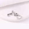 Fivela Ot Assimétrica em Aço Inoxidável Eletrodeposição a Vácuo Ouro 18K Fivela de Conexão para Pulseira e Colar Acessórios para Joias DIY