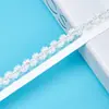 Cinta de encaje elástico de seda dorada y plateada Shangqin accesorios decorativos de estilo étnico para textiles del hogar y ropa de escenario DIY