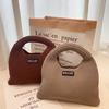 Nuevo Estilo K de Bolso de Bolitas de Celebridad de Internet Bolso Tejido Bolso de Mano Tejido Ins Bolso de Mano para Mujer Bolso de Mano de Moda de Gama Alta