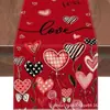 Bandeirinha de Mesa para Dia dos Namorados Mais Vendida no Exterior, Bandeirinha de Mesa Amor, Mesa Decorativa, Bandeirinha de Mesa para Mesa de Jantar, Venda Direta da Fábrica