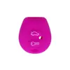 Adequado para Chery eQ placa reta 2 teclas tampa de chave de silicone Ibiza versão elétrica carro controle remoto anti-queda capa protetora