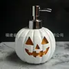 Dispensador de Sabão Fantasma Assustador Transfronteiriço Halloween Abóbora Cerâmica Rosto de Fantasma Frasco de Loção