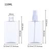 Botella Spray para Mascotas con Acabado de Alta Gama, Botella Repelente de Mosquitos de 30 ml, Botella de Agua Floral de 50 ml, Botella de Perfume de Plástico Transparente de Forma Irregular