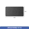 Painel de Furos para Organização e Armazenamento DIY de Cozinha, Suporte de Armazenamento de Mesa sem Furos, Suporte de Armazenamento de Aço Carbono Metálico Montado na Parede