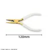 Alicate alicate de bico alicate de corte ferramentas de joalheria cortar fazer colar pulseira tamanho pequeno moda alicate dourado acessórios