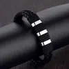 Venta caliente transfronteriza joyería original europea y americana moda cuerda de cuero pulsera tejida a mano pulsera de hombre joyería estilo étnico