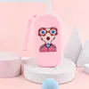 Bolsa cruzada de silicona creativa y linda para productos al contado transfronterizos, bolsa de almacenamiento con cremallera, venta al por mayor, cruzada portátil, funda para teléfono DIY