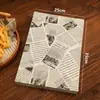 Almofada de Papel Absorvente de Óleo Comercial para Salgadinhos Fritos, Papel de Prato à Prova de Óleo para Pão, Papel Manteiga para Assar, Especial para Frango Frito na Cozinha