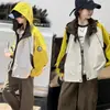Cortavientos para Niñas Primavera y Otoño 2026 Nuevo Casual Moda Tendencia Ropa de Abrigo de Otoño para Niños Ropa de Trabajo