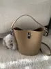 Bolso Cubo de Gran Capacidad Transfronterizo con Patrón de Lichi, Nuevo Bolso de Mano Versátil de Nicho 2025, Bolso Cruzado para Viajero