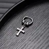 Brincos Cruzados Transfronteiriços para Mulheres, Design de Nicho com Sensação de Luxo, Estilo Elegante e Descolado, Brincos de Clipe de Orelha Hip-Hop Únicos para Mulheres