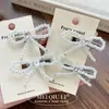Presilha de Cabelo Oval Oca Luxuosa e Sofisticada com Pérolas e Strass, Presilha de Cabelo Totalmente Embelezada com Diamantes, Presilha para Franja, Atacado de Acessórios de Cabelo