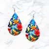 Aretes de Acrílico Gota de Agua Producto Nuevo Día de San Valentín Submarino Acrílico Regalo Transfronterizo Mariposa Aretes para Mujer y Navidad