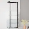 Estante de Toallas Nuevo de Acero Inoxidable Transfronterizo Barra para Toallas Montada en la Pared Estante de Almacenamiento de Baño en la Pared Estante de Toallas de Baño