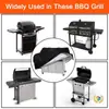 Funda Impermeable para Exteriores Barbacoa Multifuncional Parrilla Cubierta Protectora a Prueba de Polvo Tela Oxford Cubierta para Parrilla de Patio Exterior