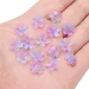 Contas de Flor Pontiaguda Degradê Vidro Flor de Cerejeira Contas Soltas Acessórios para Pulseira DIY Feito à Mão Materiais Fábrica 48H em Estoque
