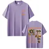 Camiseta Gráfica do Álbum Carita Linda do Rapper Rauw Alejandro para Homens e Mulheres Estilo Hip-Hop
