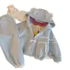 Conjunto de Otoño para Niña 2026 Nuevo Estilo Coreano Sudadera con Capucha de Encaje con Orejas, Conjunto de Dos Piezas para Bebé Estilo Coreano de Nicho