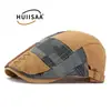 Gorra de visera personalizada estilo retro japonés para hombre, sombrero de protección solar de verano, gorra de pico nicho, boina para mujer