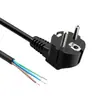 Cable de Alimentación Estándar Europeo Cobre Puro Resistente a Baja Temperatura Retardante de Llama Resistente al Frío Goma Suave Impermeable para Exteriores Cable de Alimentación Extendido Estándar Europeo