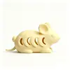 Brinquedo dispensador de ração para gatos para autoentretenimento, brinquedo de silicone resistente à mordida, brinquedo para animais de estimação para ranger e limpar os dentes, brinquedo educativo interativo de esconder e dispensar ração