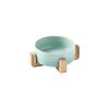 Tazón para Gato Tazón de Cerámica para Perro Tazón para Perro Antivuelco Color Fresco Tazón para Mascota Estante para Tazón de Gato Pata Alta Estante Elevado Tazón para Comida de Gato Protector de Cuello