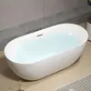 Baño Hogar Apartamento Pequeño Individual Acrílico Adulto Sin Costuras Una Pieza Hotel Gama Alta Bañera Independiente Bañera